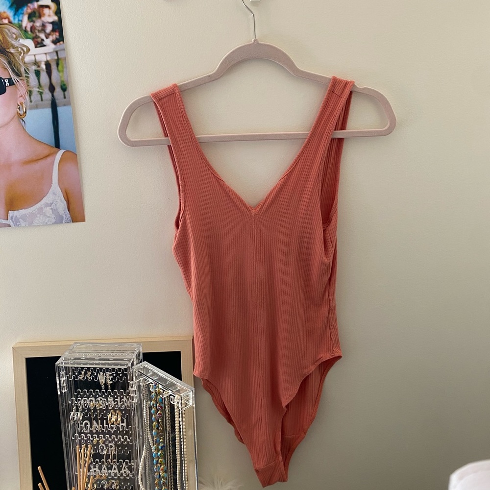 Out from Under Orange Body Suit